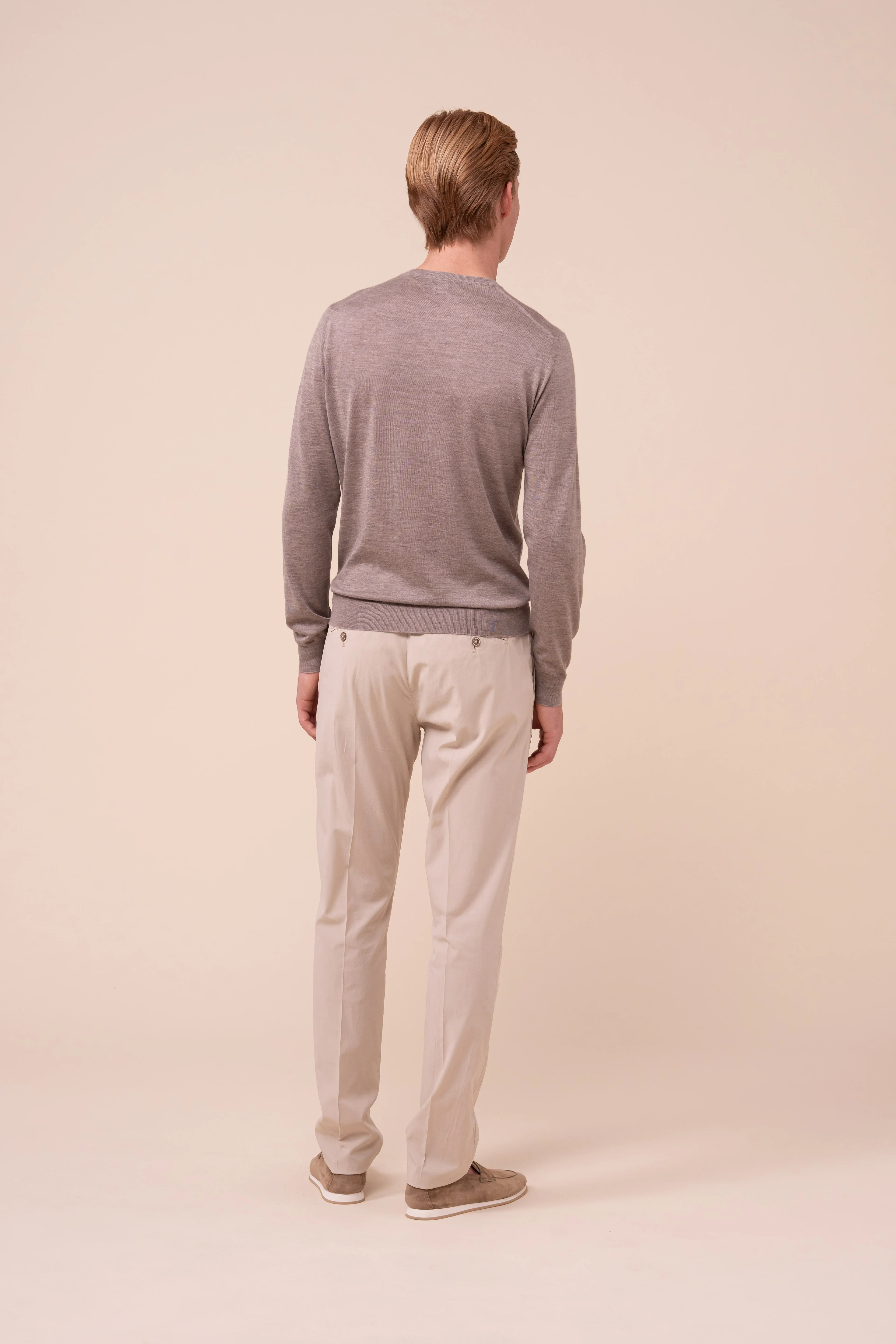 Argentina Cashmere Silk Crewneck - Image 3