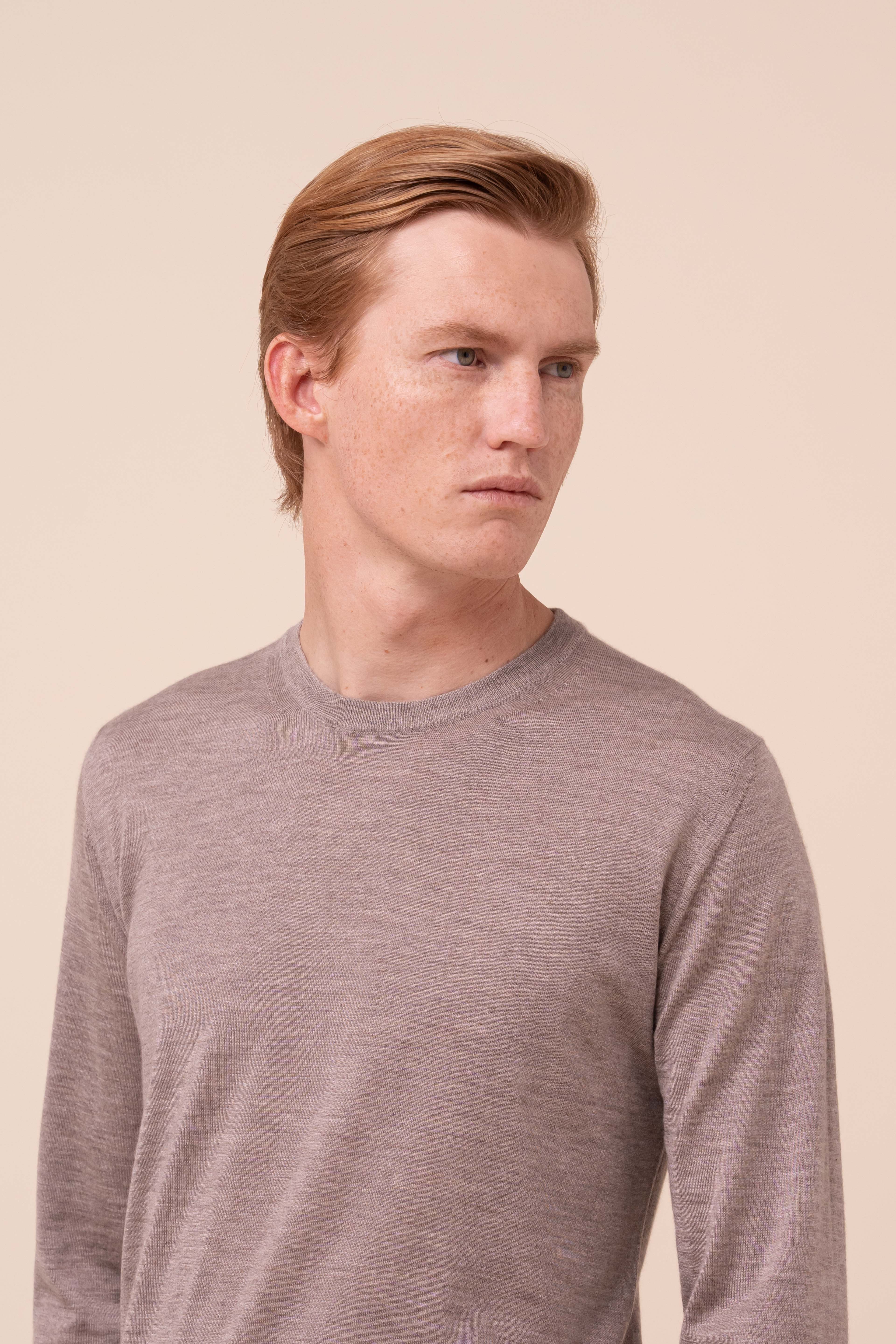 Argentina Cashmere Silk Crewneck - Image 4